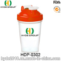 400 ml Kunststoff Mixer Shaker Flasche, Kunststoff Protein Shaker Flasche (HDP-0302)